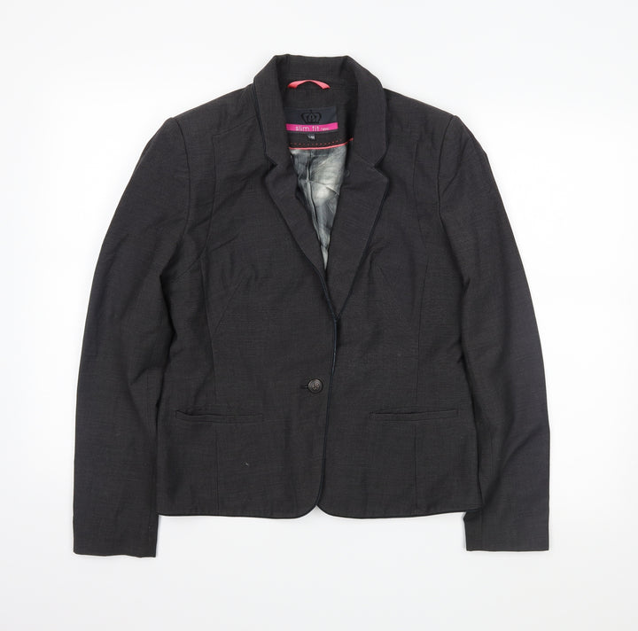 NEXT Womens Grey Jacket Blazer Size 14