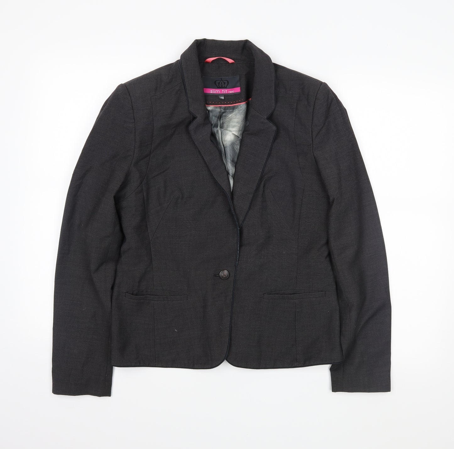 NEXT Womens Grey   Jacket Blazer Size 14