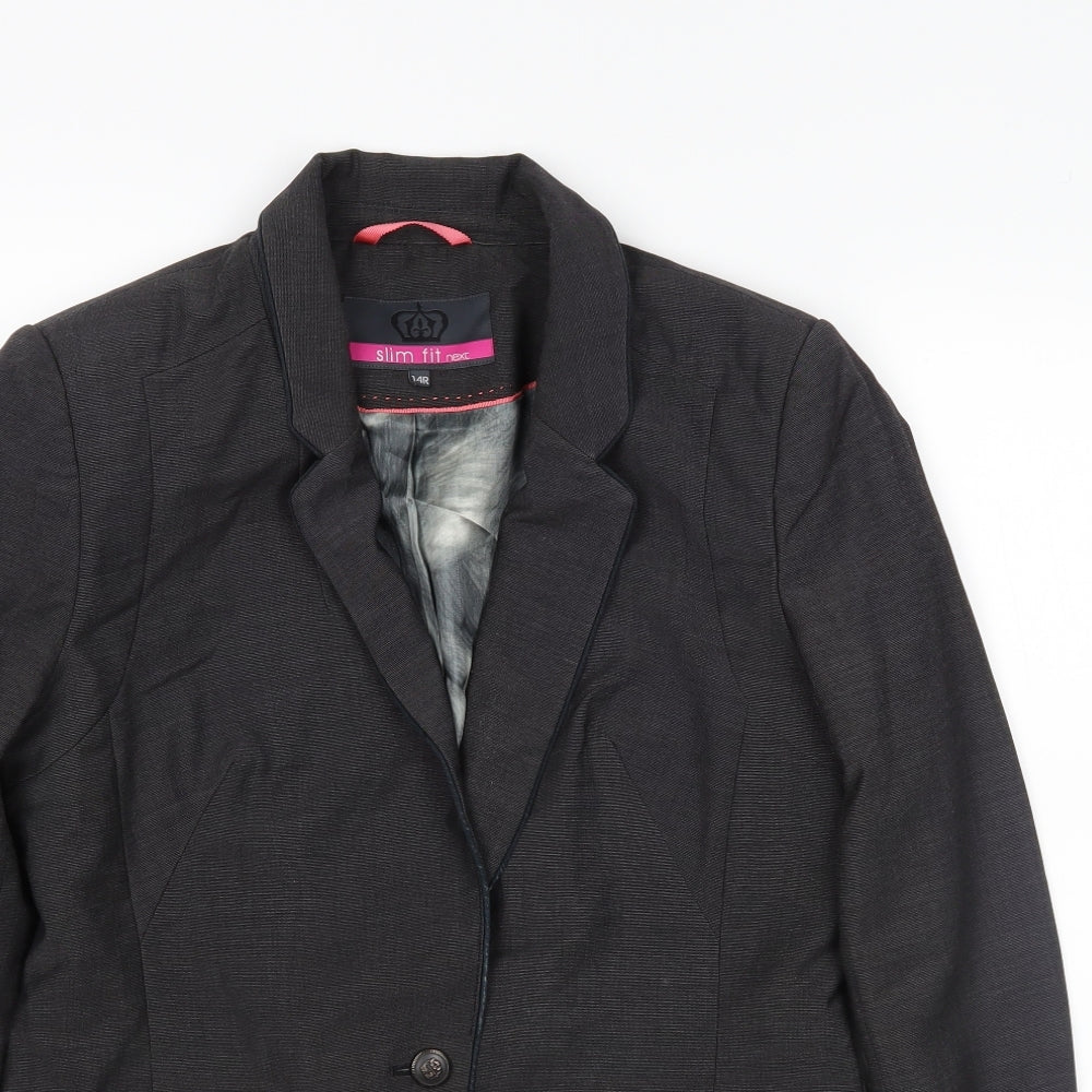 NEXT Womens Grey   Jacket Blazer Size 14