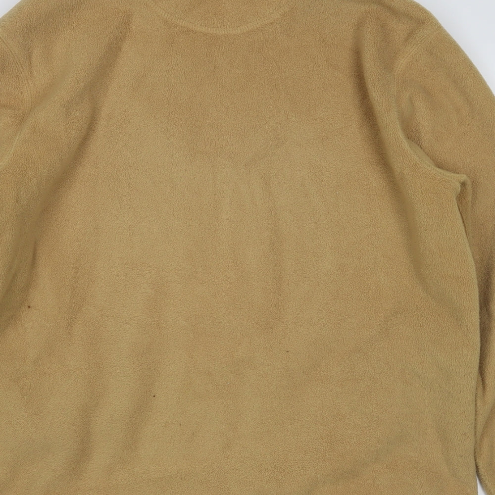 Neutral Territory Womens Yellow Floral  Full Zip Jumper Size M