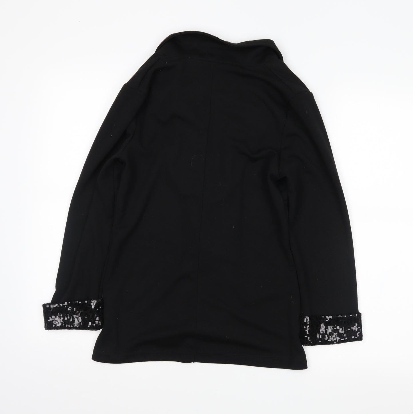 Krisp Womens Black   Wrap Jumper Size 12