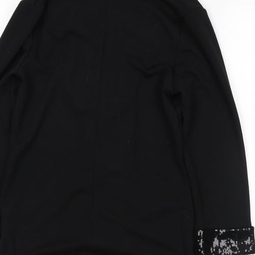 Krisp Womens Black   Wrap Jumper Size 12