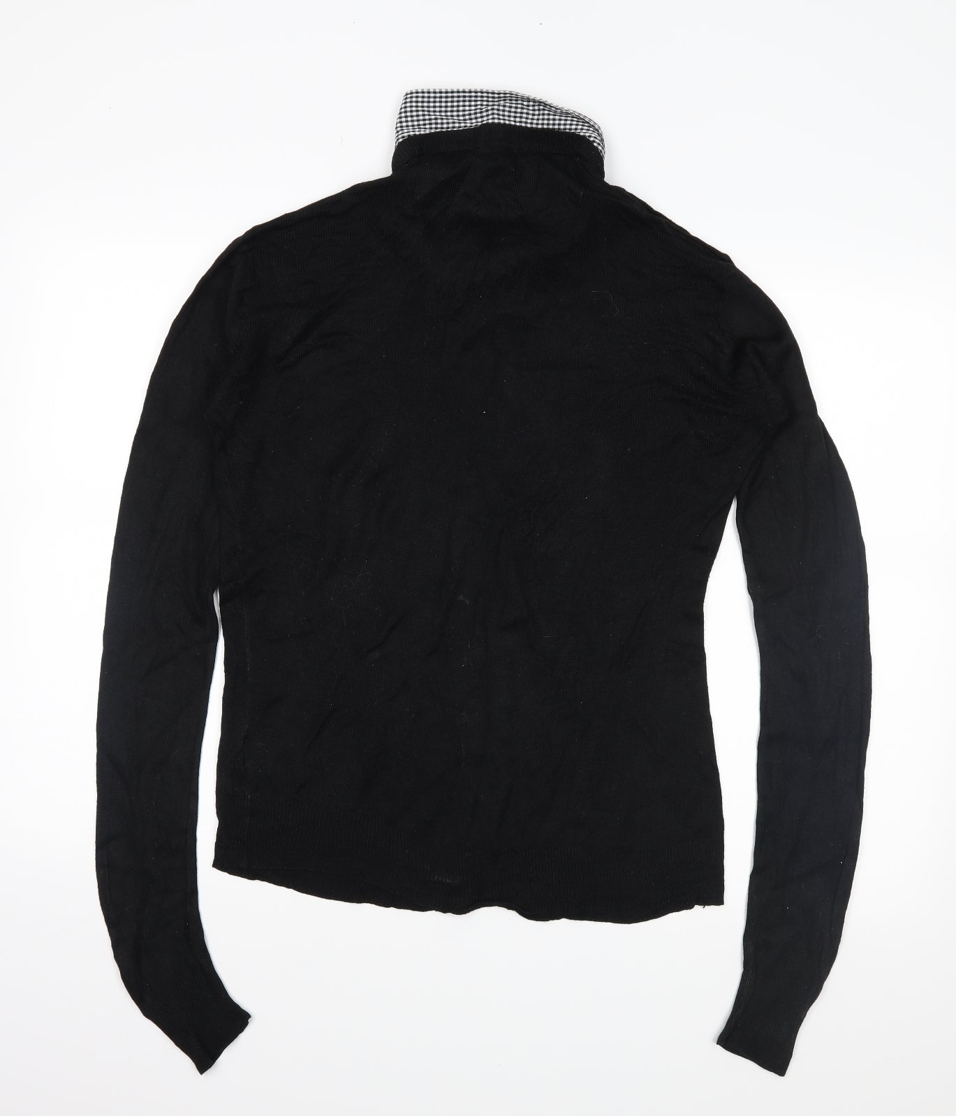 Paris Mens Black   Pullover Jumper Size M