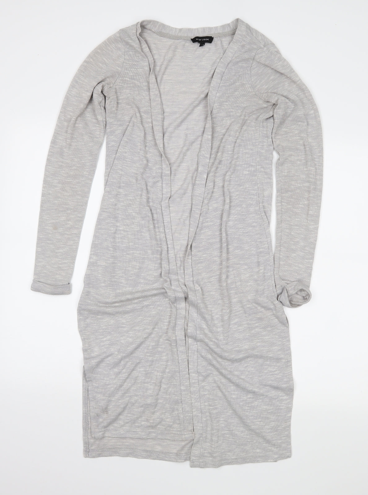 newlook Womens Grey   Wrap Jumper Size 8