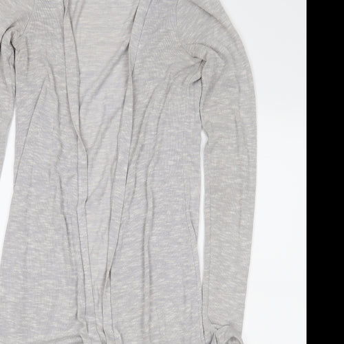 newlook Womens Grey   Wrap Jumper Size 8