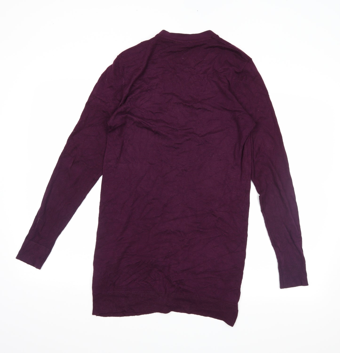 Select Womens Purple   Wrap Jumper Size 14