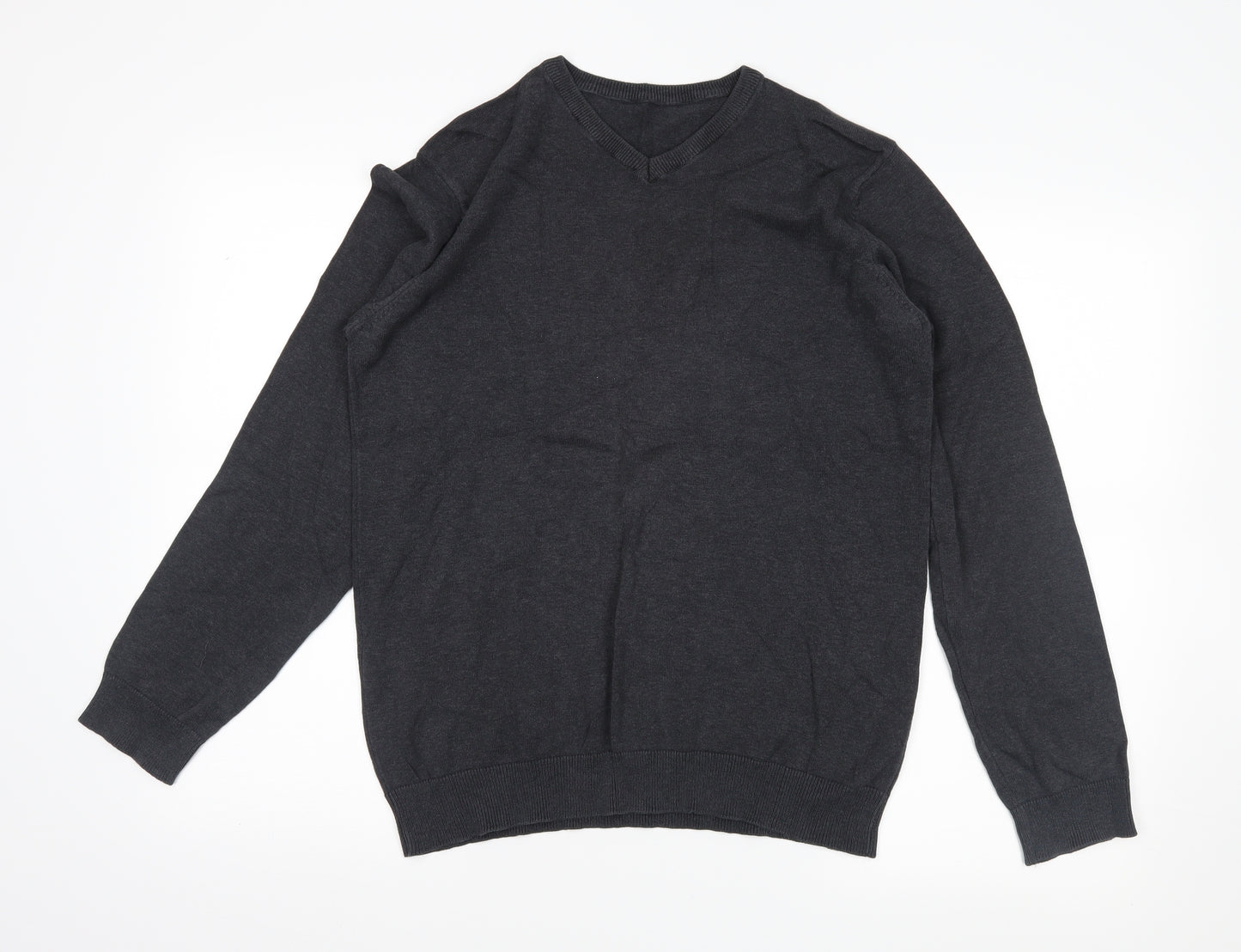 F&F Boys Grey   Pullover Jumper Size 15-16 Years