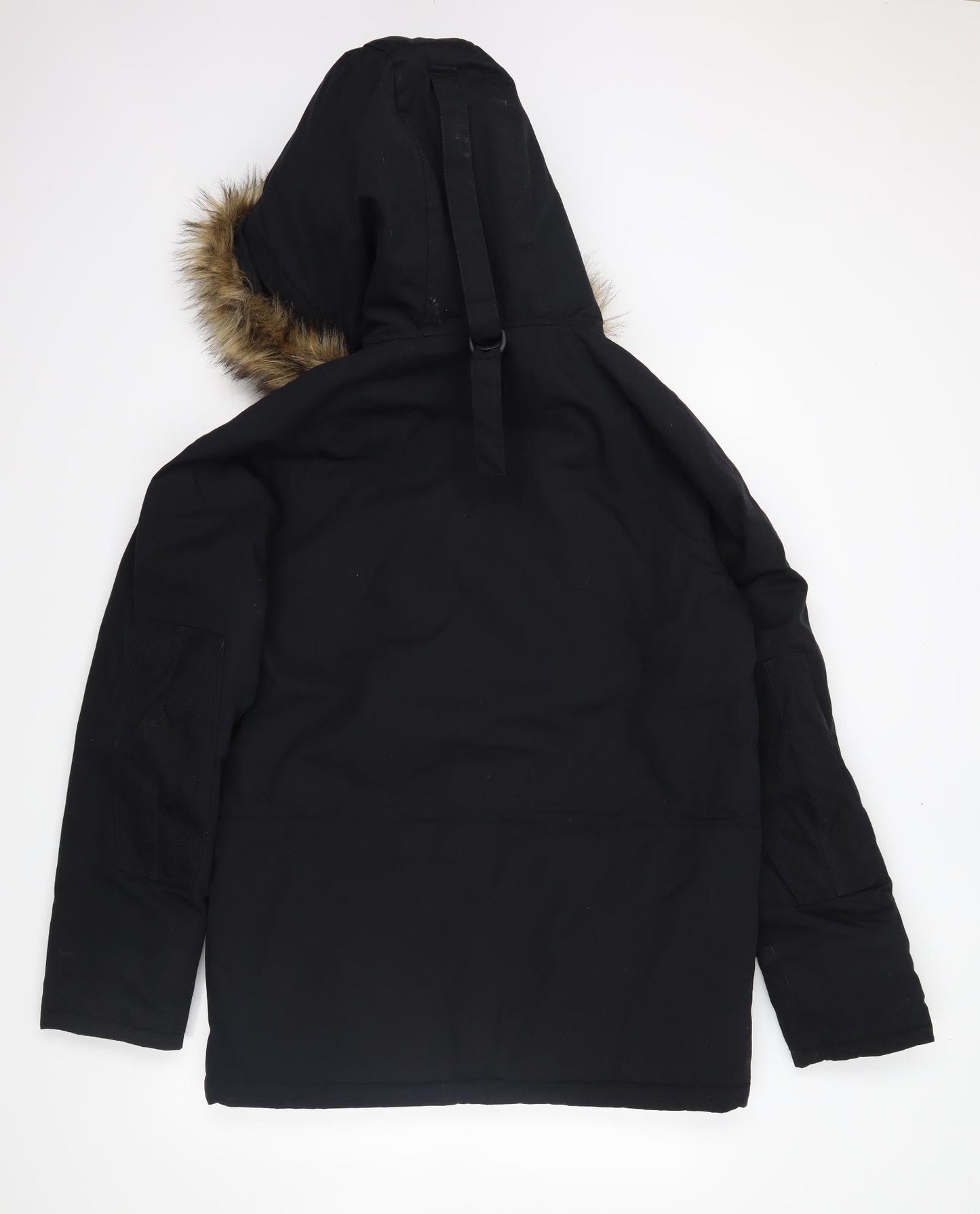 Carhartt Mens Black   Parka Coat Size M