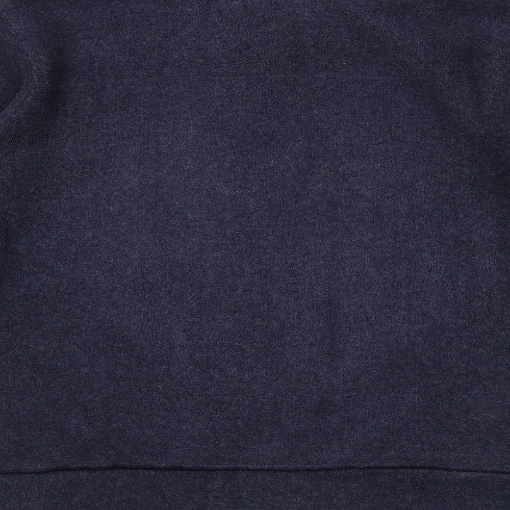 M&S Mens Blue   Henley Jumper Size L