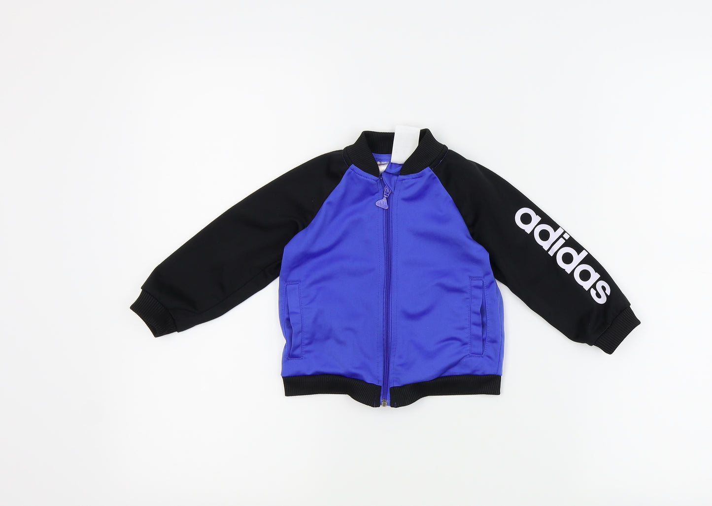 adidas Boys Blue   Jacket  Size 9-12 Months
