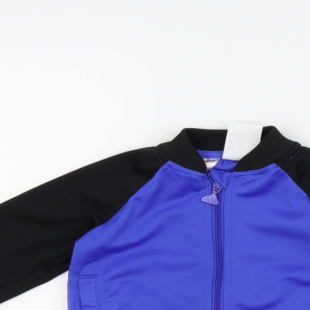 adidas Boys Blue   Jacket  Size 9-12 Months