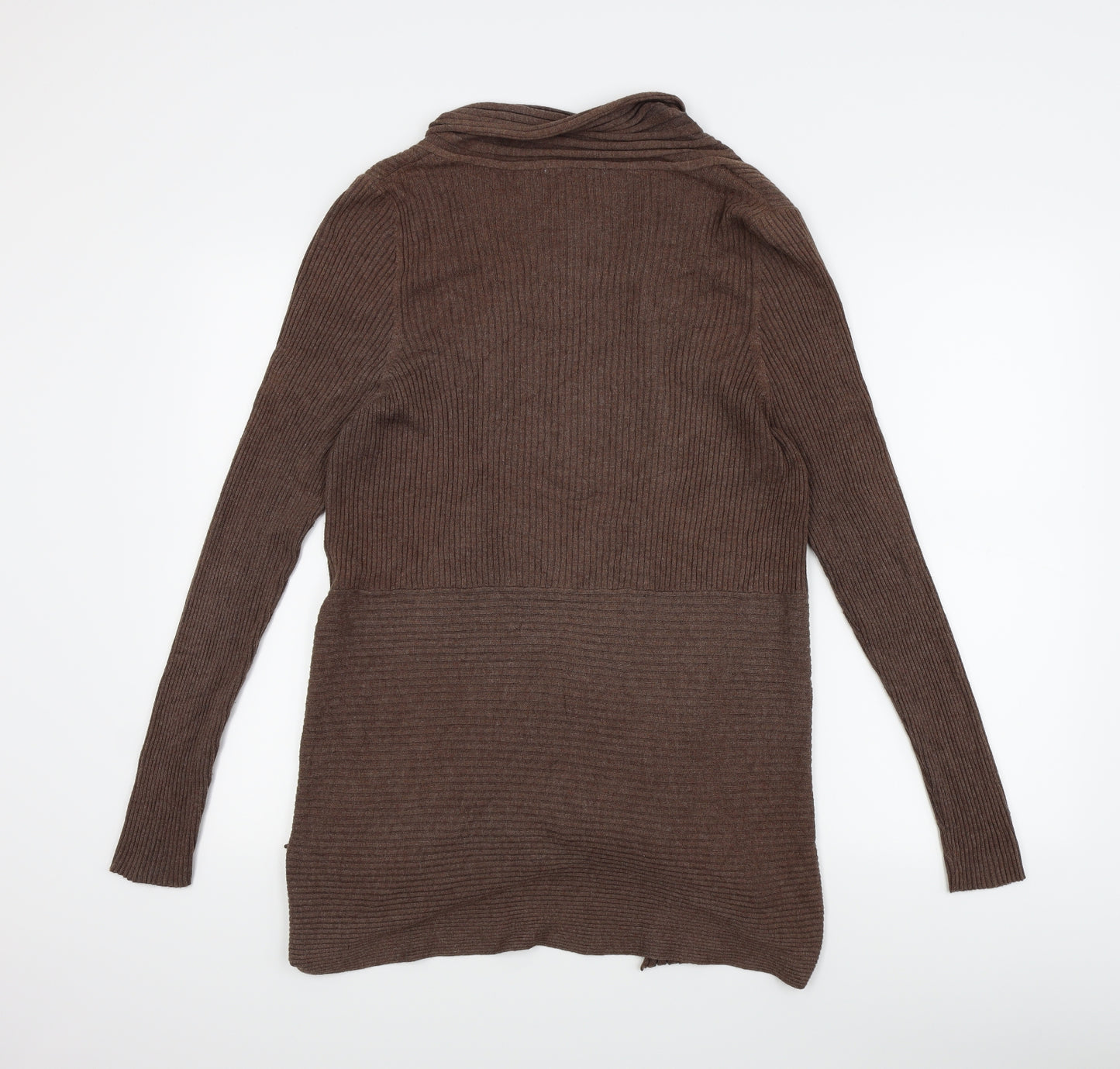 M&S Womens Brown   Cardigan Jumper Size 22  - Open