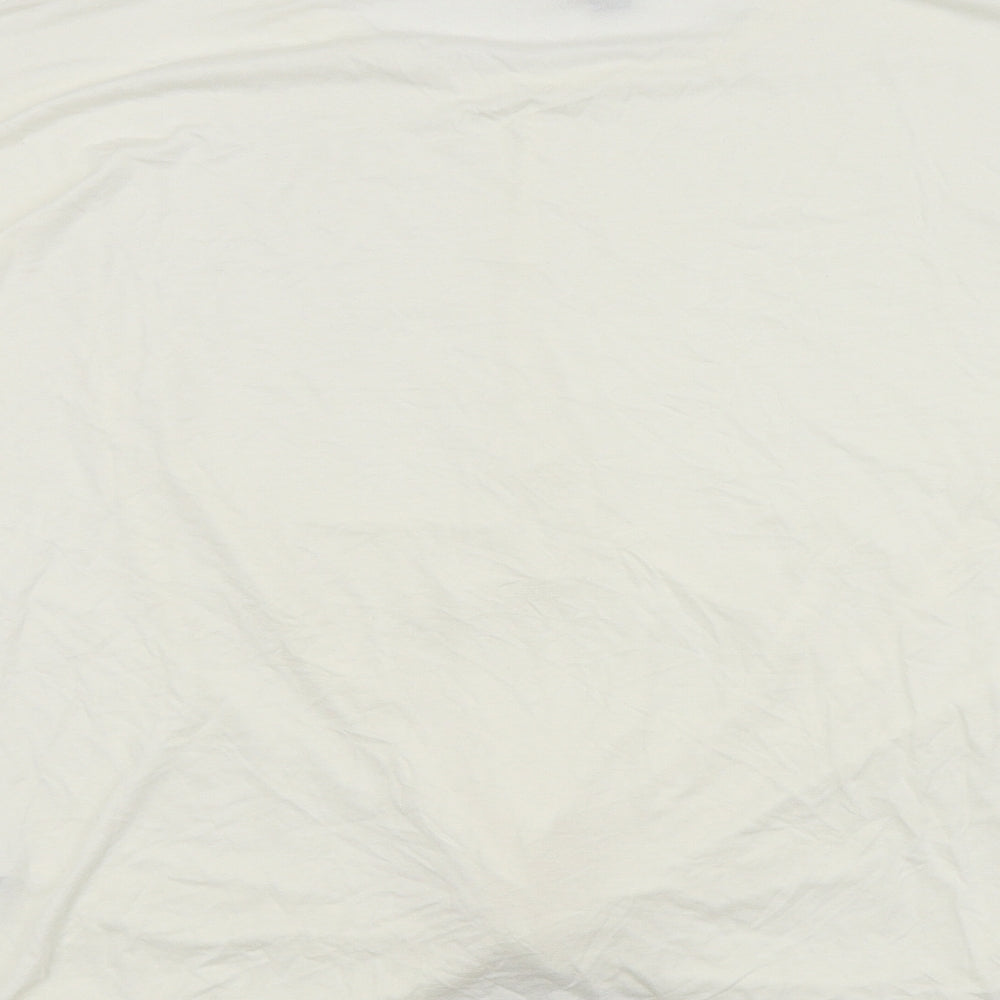New Look Womens White   Basic T-Shirt Size 18