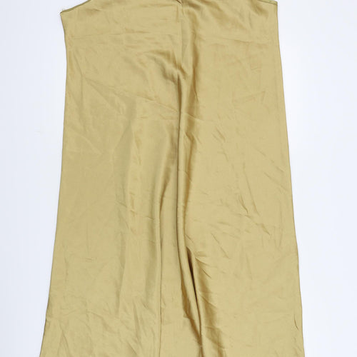 Preworn Womens Gold   A-Line  Size 20