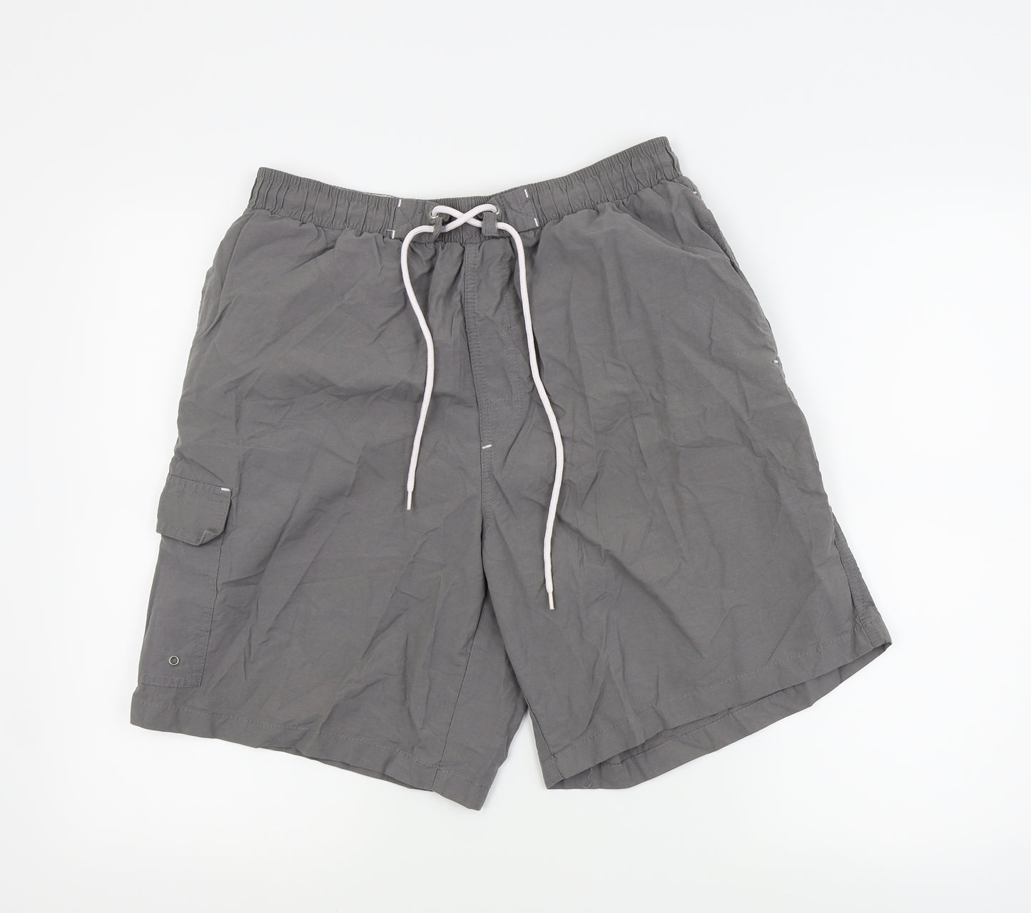 Easy Mens Grey   Sweat Shorts Size L - Swim shorts