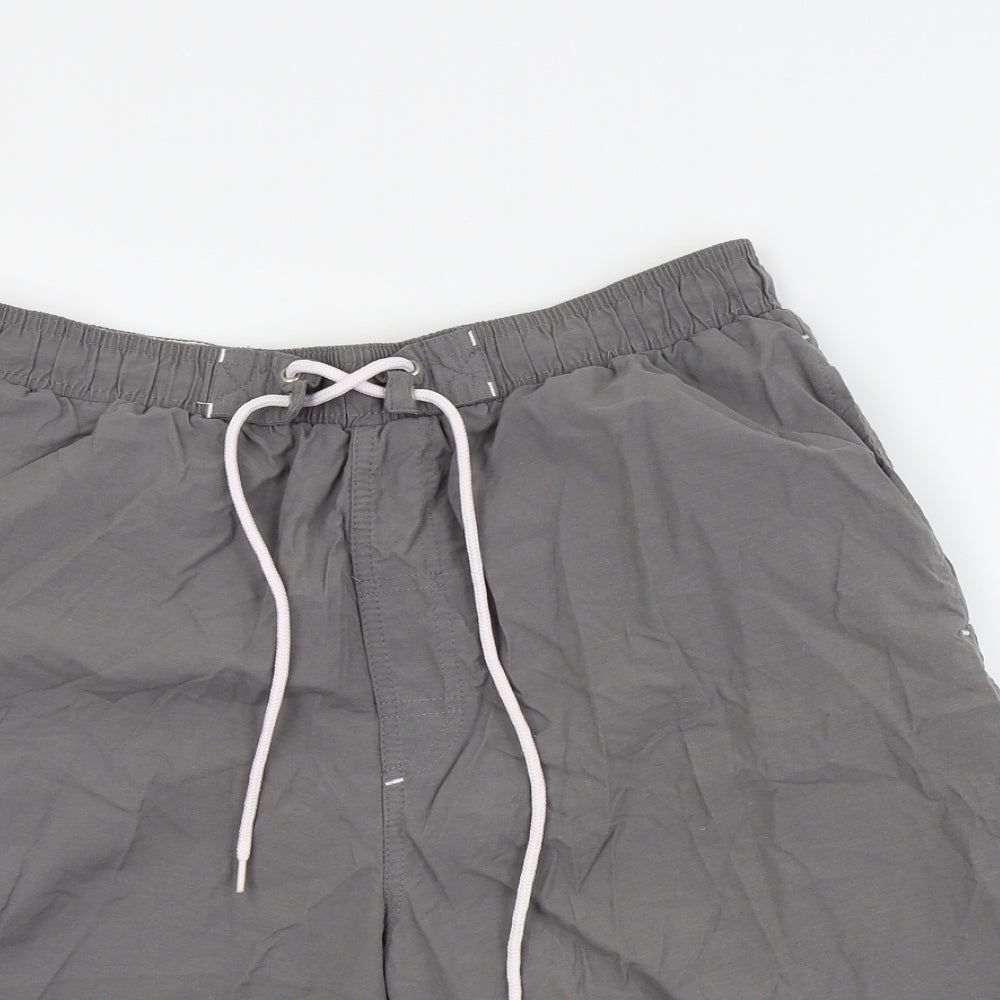Easy Mens Grey   Sweat Shorts Size L - Swim shorts
