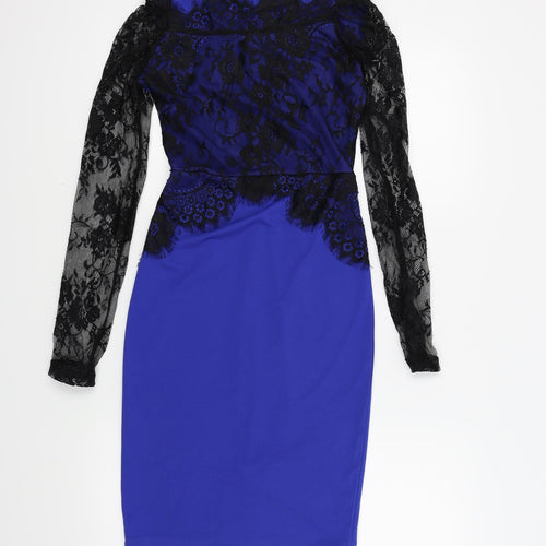 Preworn Womens Blue   Bodycon  Size S