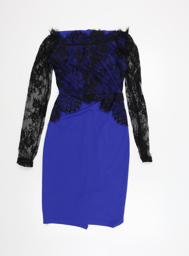 Preworn Womens Blue   Bodycon  Size S