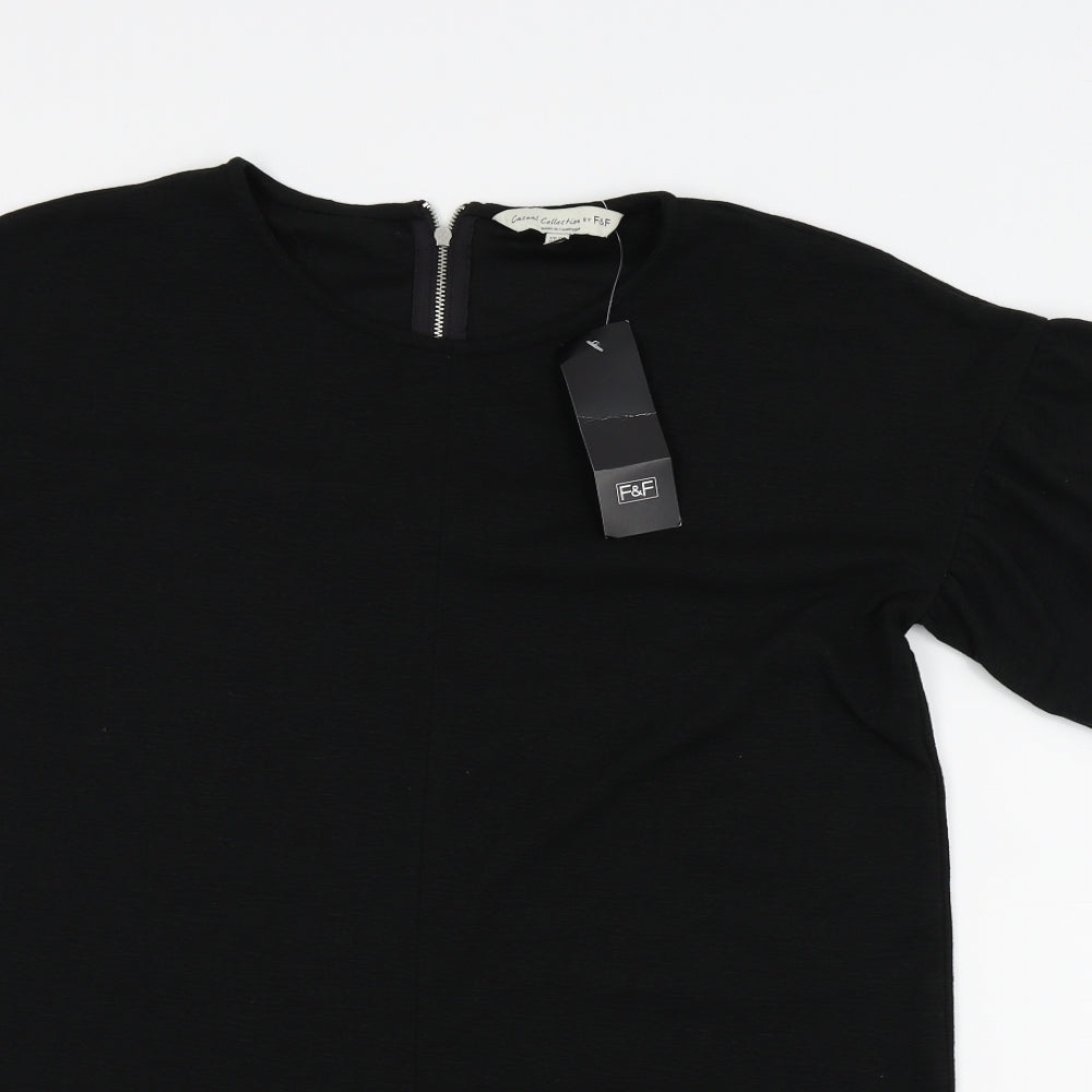 F&F Womens Black   A-Line  Size 12