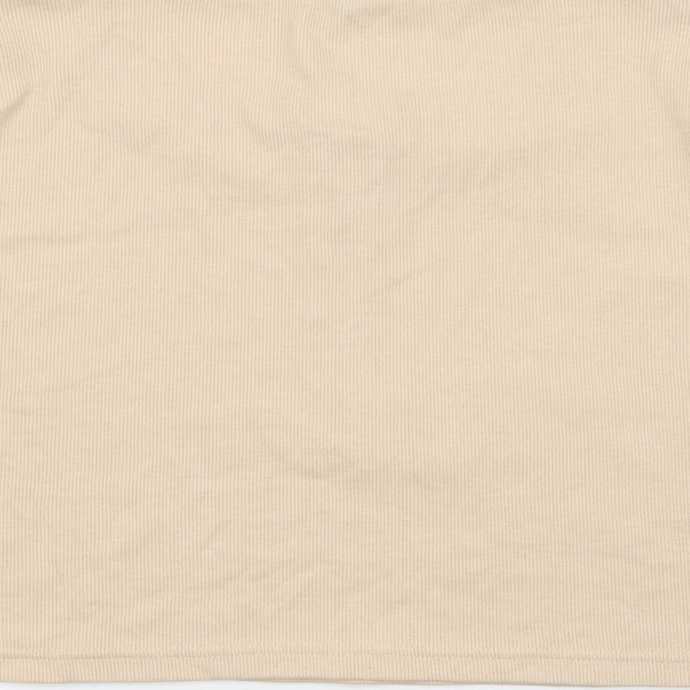 Missguided Womens Pink   Cropped T-Shirt Size 16