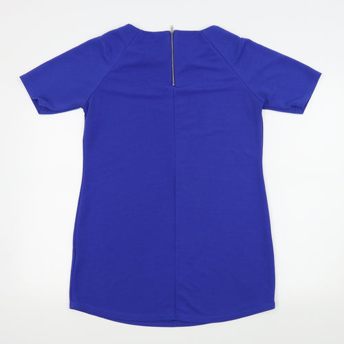 Tempt Womens Blue   Basic Blouse Size L