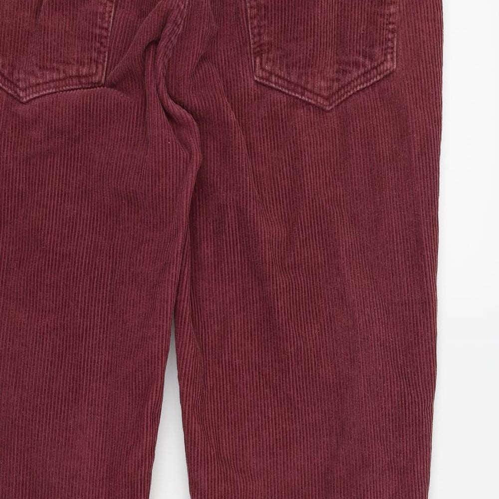 Urban Outfitters Mens Purple  Corduroy Straight Jeans Size 34 in L34 in