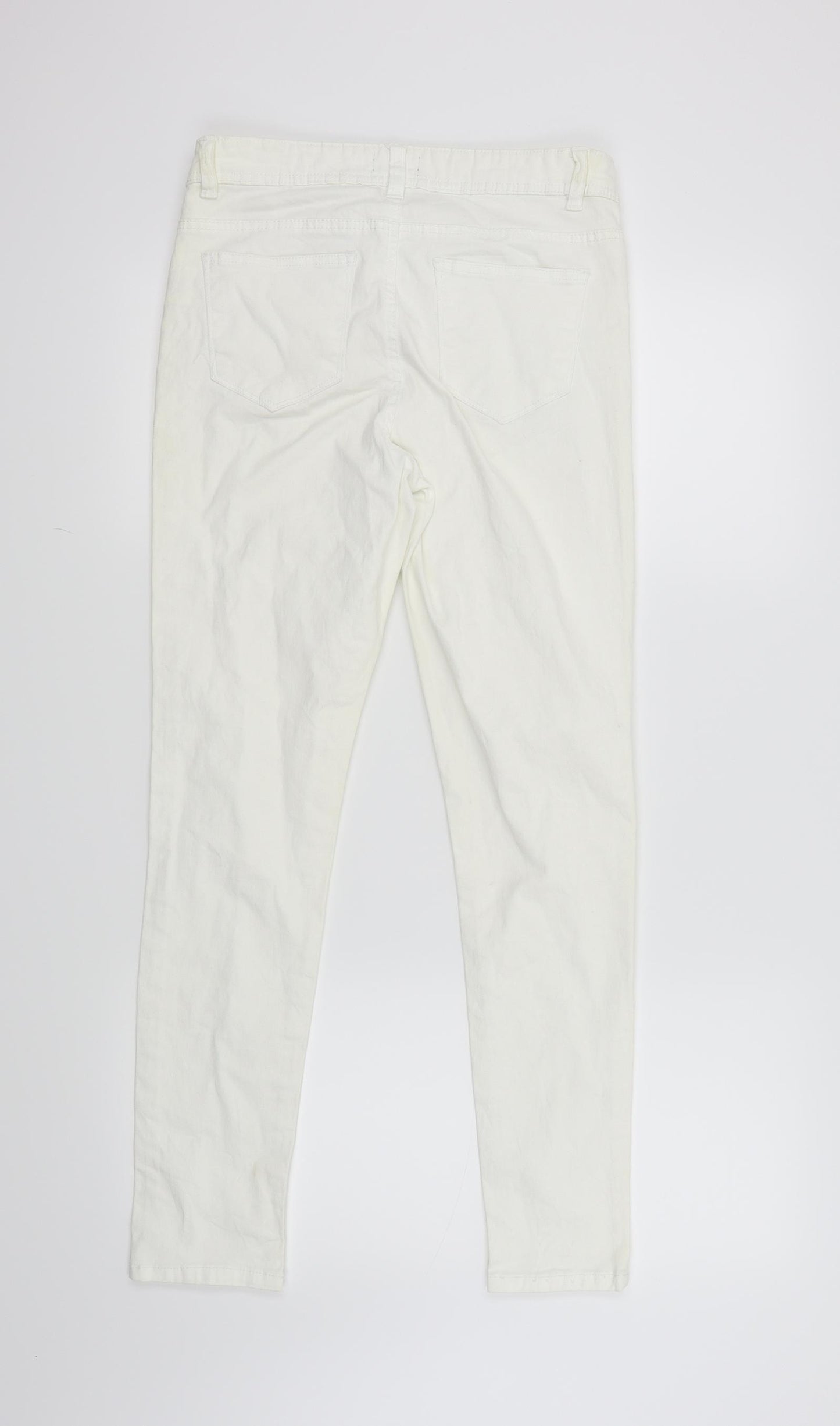 Denim  Womens White   Skinny Jeans Size 10 L27 in