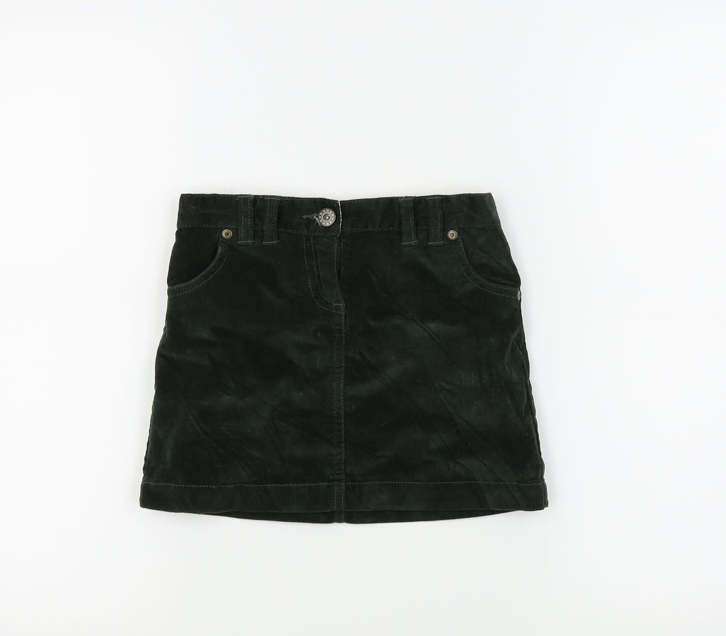 John Lewis Girls Green   A-Line Skirt Size 7 Years