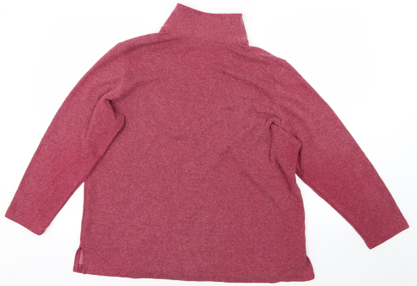 BHS Womens Red   Pullover Jumper Size 20