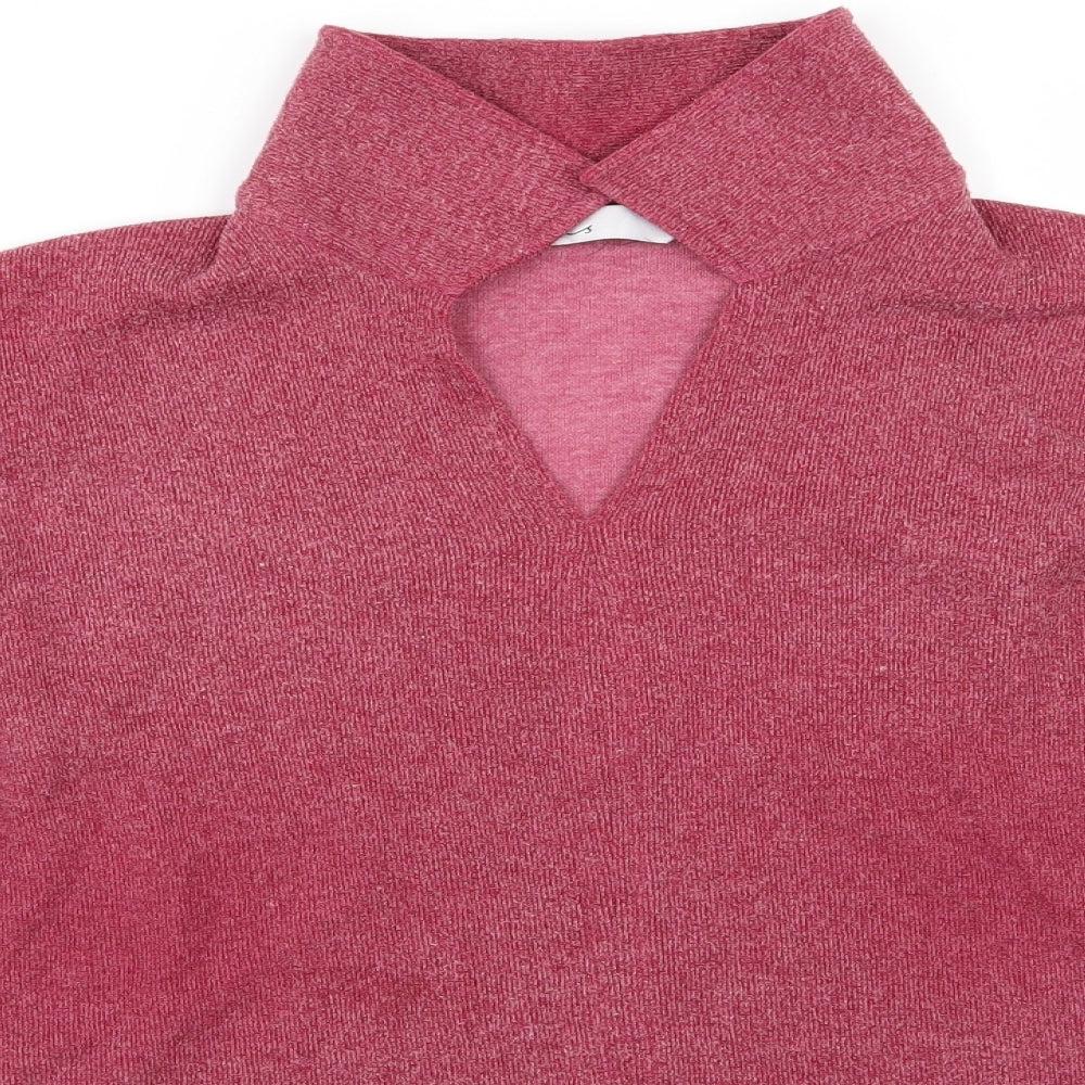 BHS Womens Red   Pullover Jumper Size 20