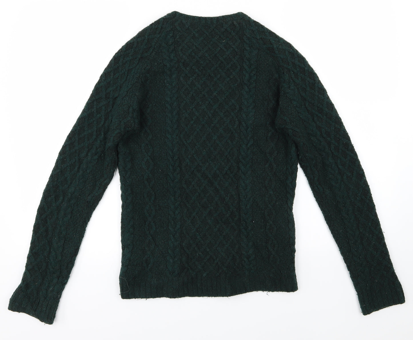 Zara Men Mens Green   Pullover Jumper Size M