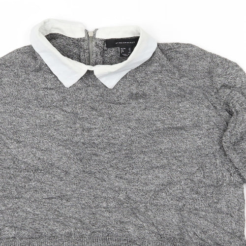 Atmosphere Womens Grey   Basic Blouse Size 10