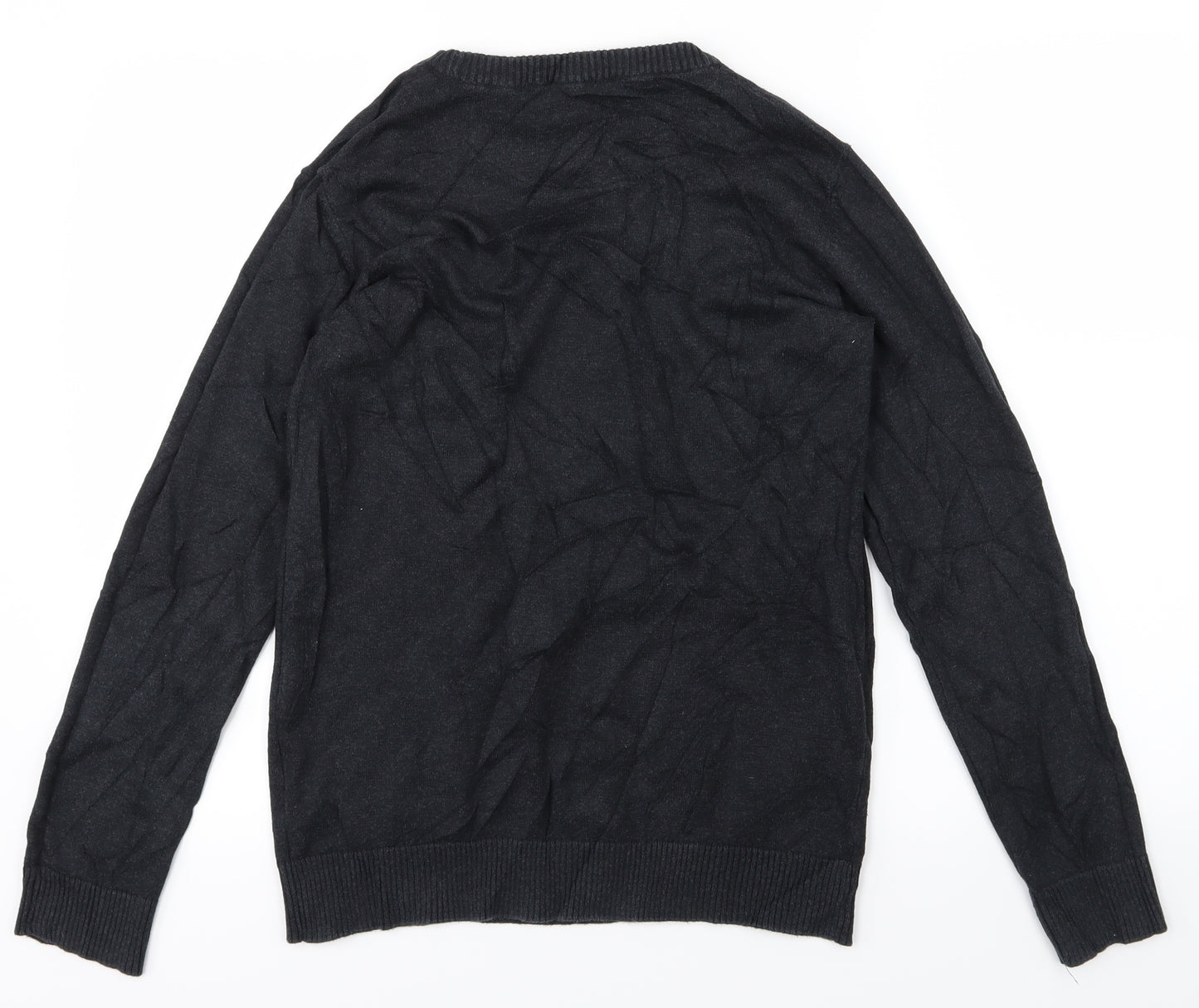 F&F Boys Grey   Pullover Jumper Size 13-14 Years