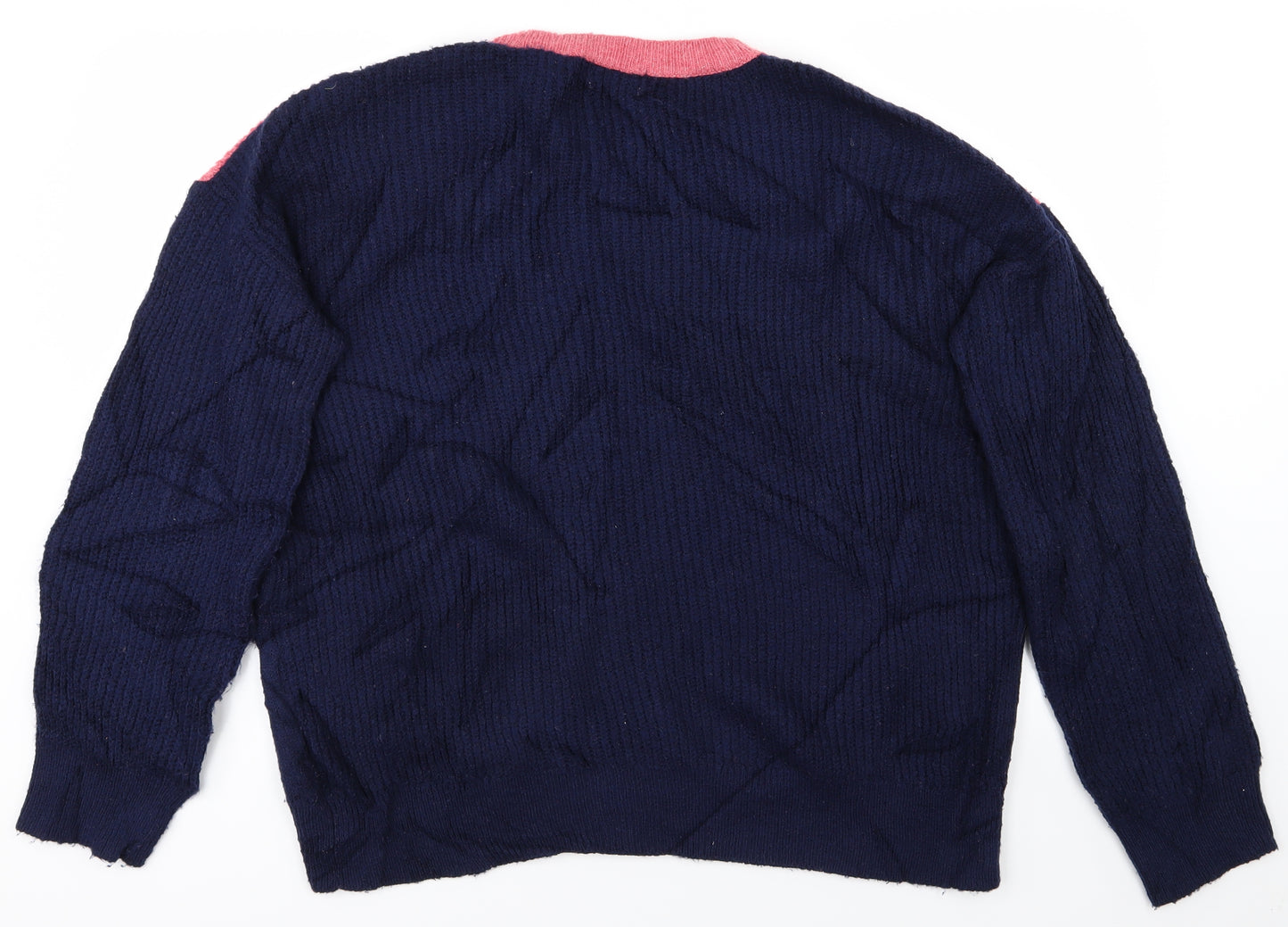 Papaya Womens Pink   Pullover Jumper Size L  - stars