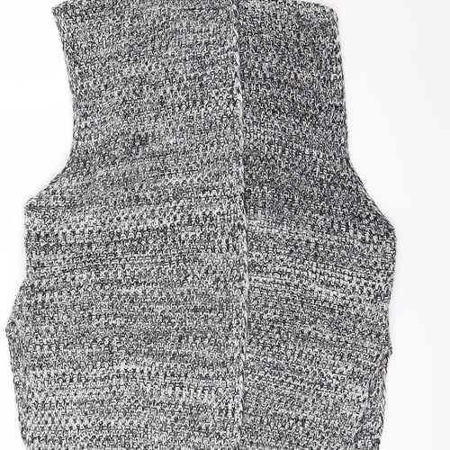 Izabel Womens Grey   Jacket Poncho Size 16