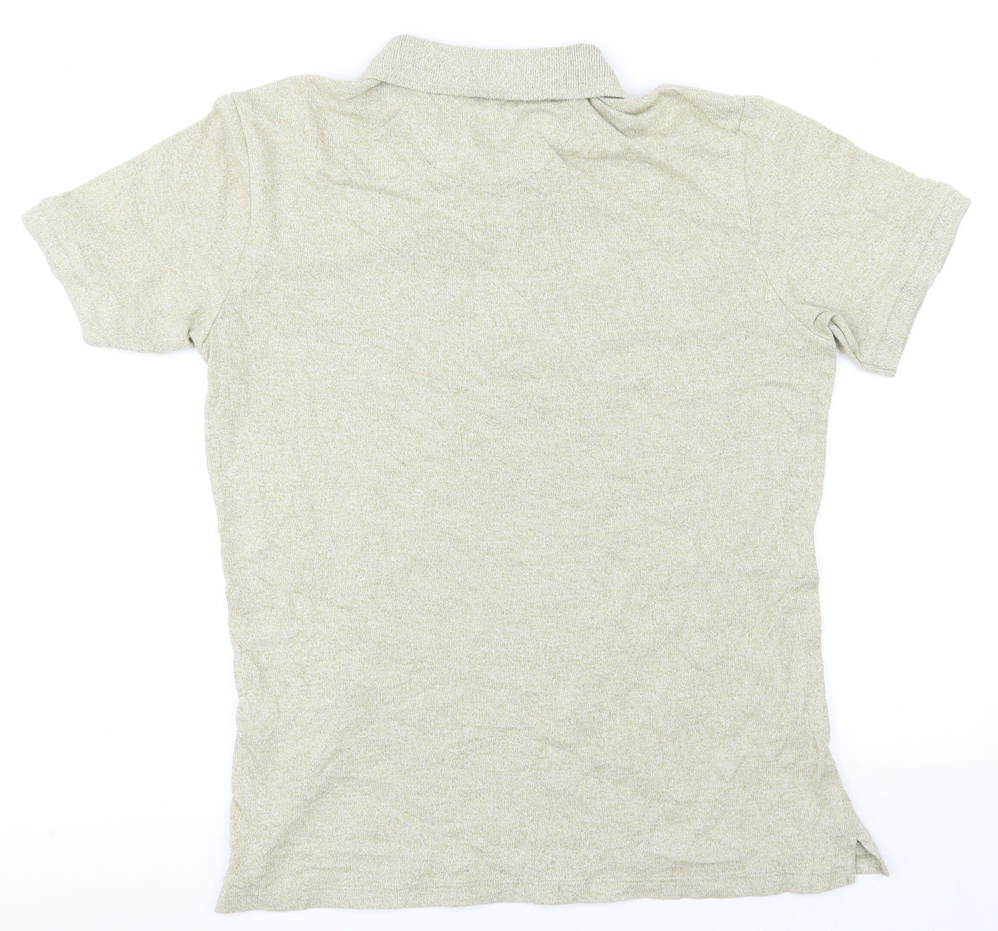 Zara Mens Beige    Polo Size M