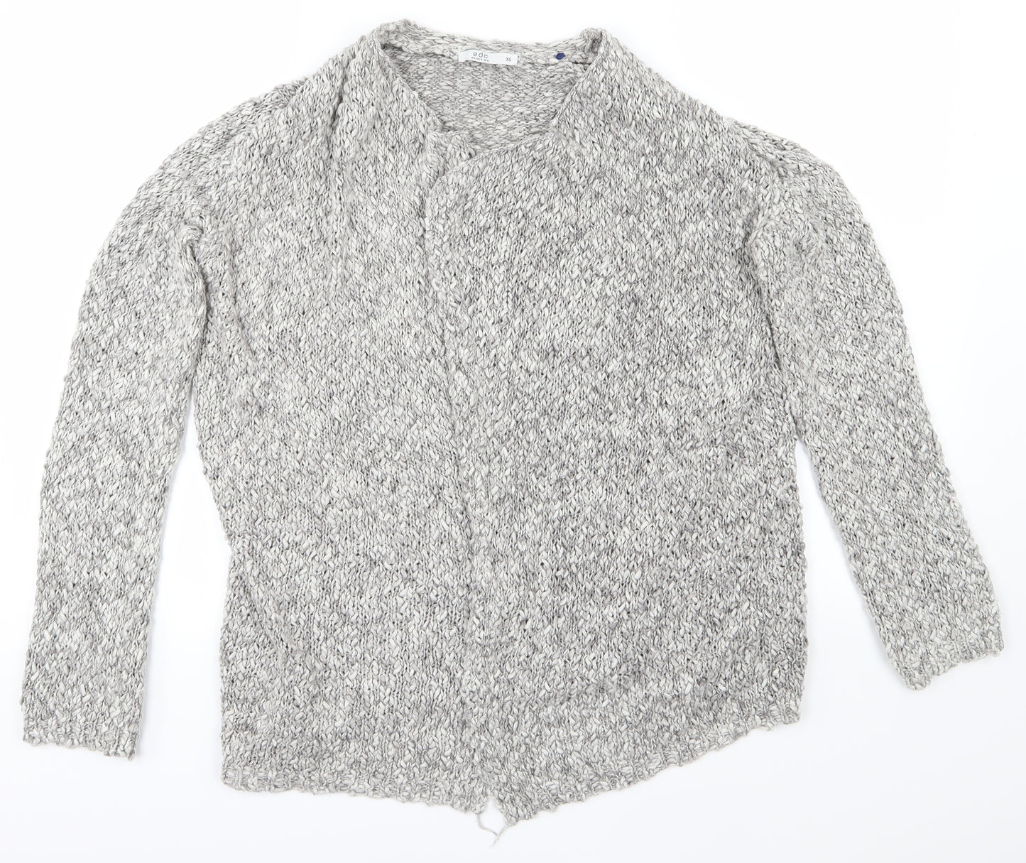 EDC Womens Grey   Cardigan Jumper Size XS