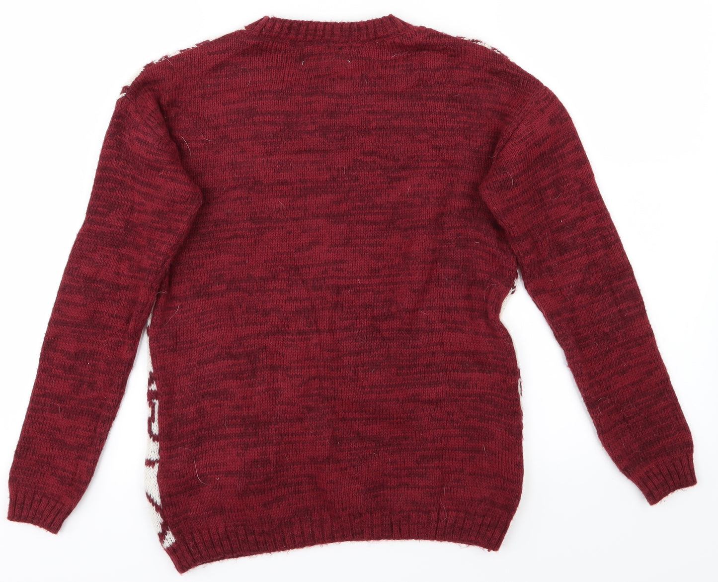 New Look Womens Red   Pullover Jumper Size 8