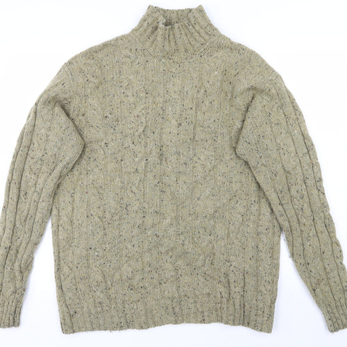 Hawkshead Mens Green   Pullover Jumper Size L