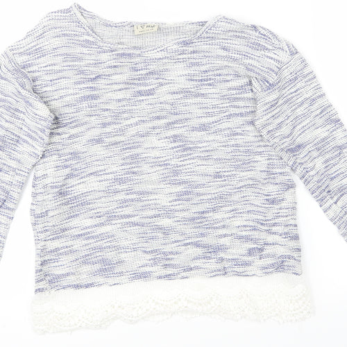 NEXT Girls Blue   Pullover Jumper Size 9 Years