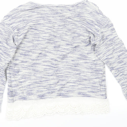 NEXT Girls Blue   Pullover Jumper Size 9 Years