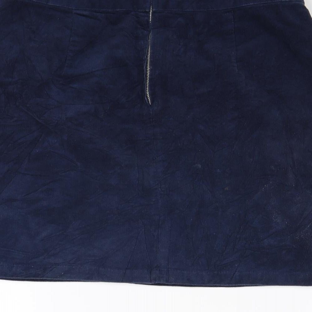 Warehouse Womens Blue   Mini Skirt Size 10