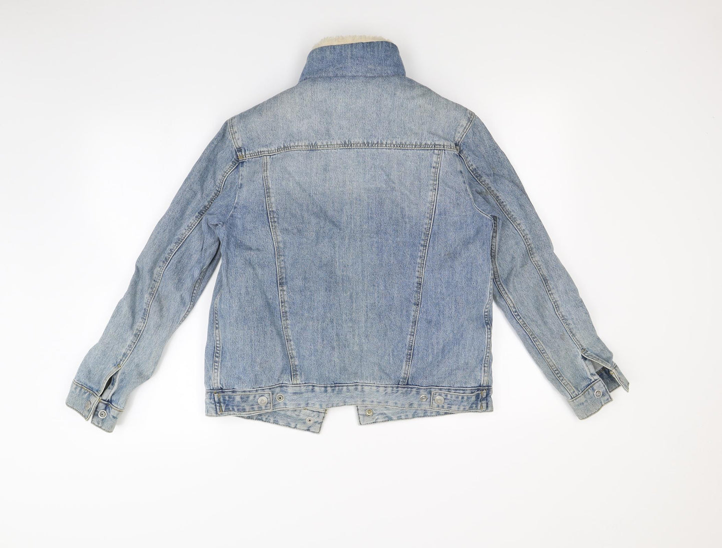 Topshop Womens Blue   Jacket  Size 10