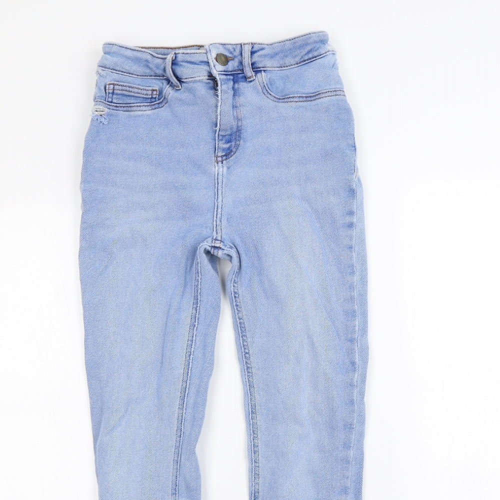 New Look Womens Blue   Straight Jeans Size 10 L27 in