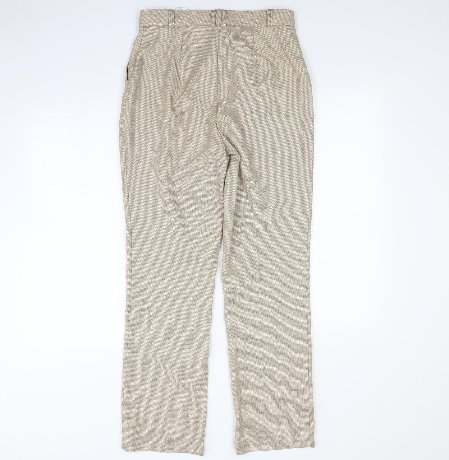 M&S Womens Beige   Trousers  Size 10 L28 in