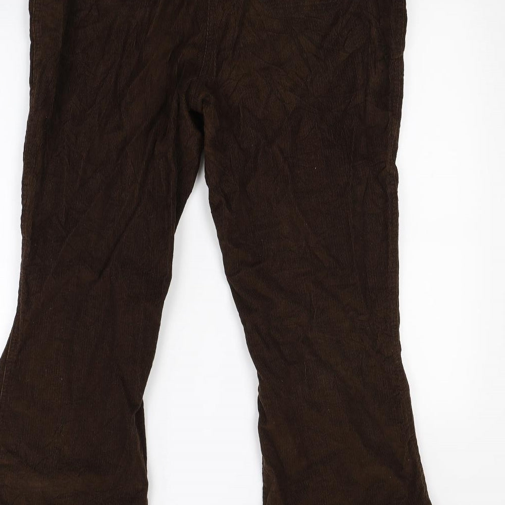 Dorothy Perkins Womens Brown   Trousers  Size 14 L30 in