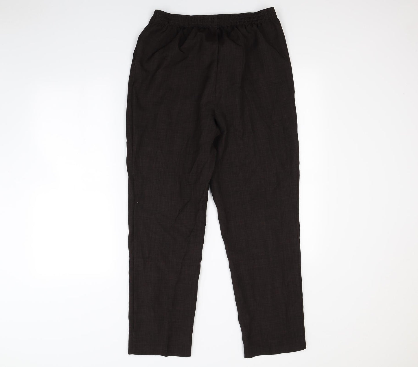 M&S Womens Brown   Trousers  Size 14 L30 in