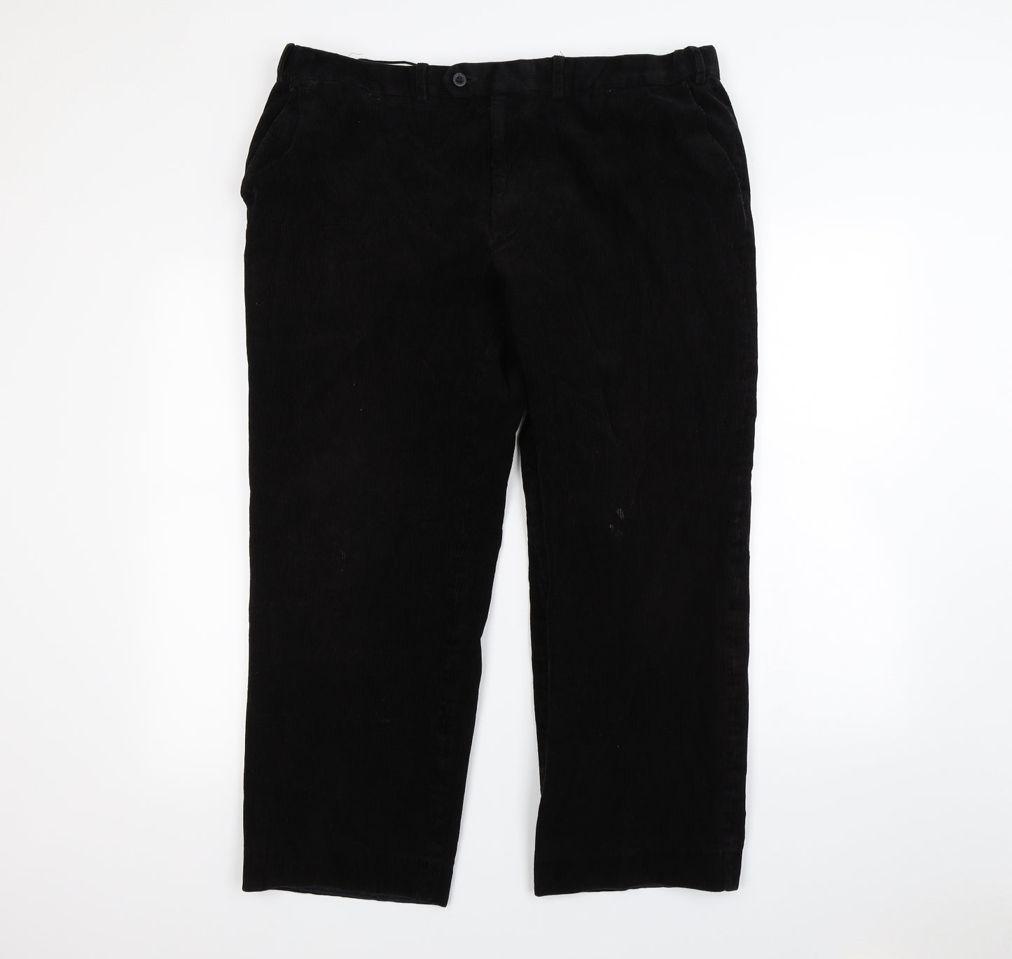 M&S Mens Black   Trousers  Size L L27 in
