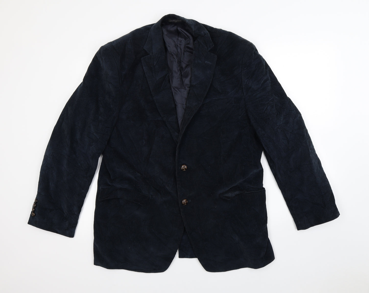 Ralph Lauren Mens Blue   Jacket Blazer Size L  - Shoulder Pads