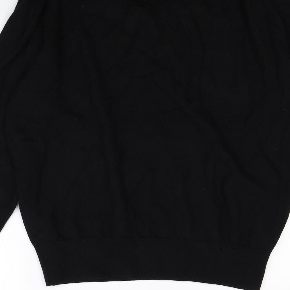 Peter Scott Mens Black   Pullover Jumper Size XL